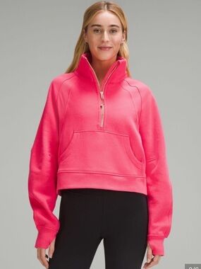 lululemon athletica Scuba Oversize Half-Zip Pullover - Glaze Pink